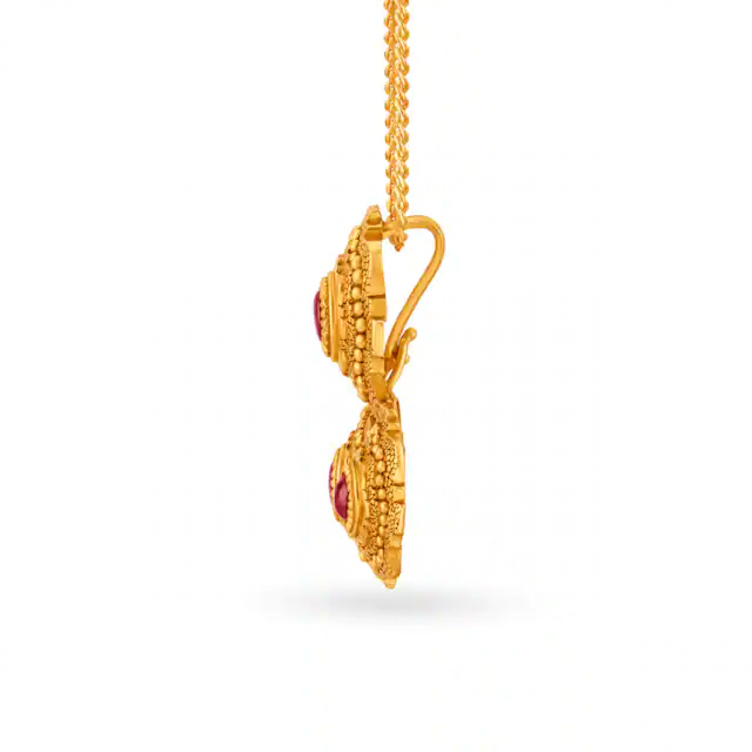 Marvellous Gold Pendant Set