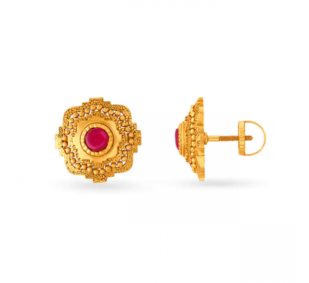 Marvellous Gold Pendant Set