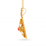 Enchanting Gold Pendant Set