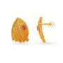 Opulent Lotus Gold Pendant Set