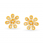 Petite Floral Gold Pendant Set