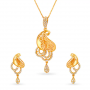 Evianna Gold Pendant Set