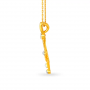 Edgy Gold Pendant Set