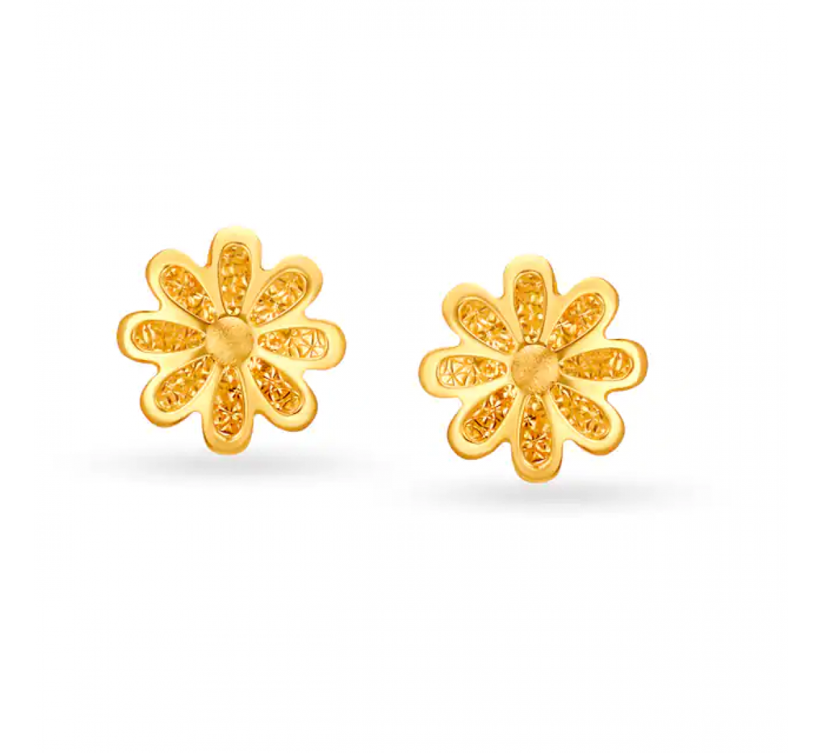 Shimmering Gold Pendant Set