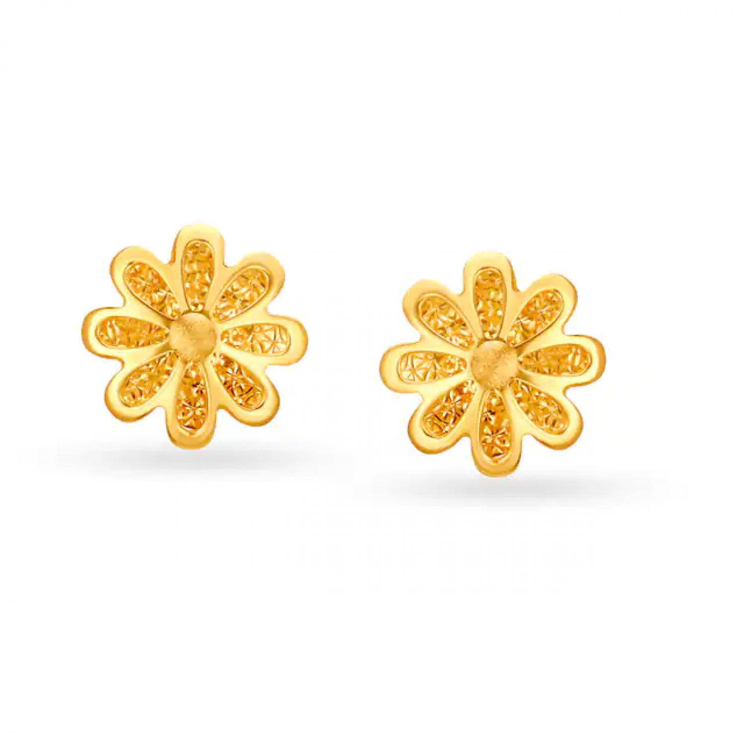 Shimmering Gold Pendant Set