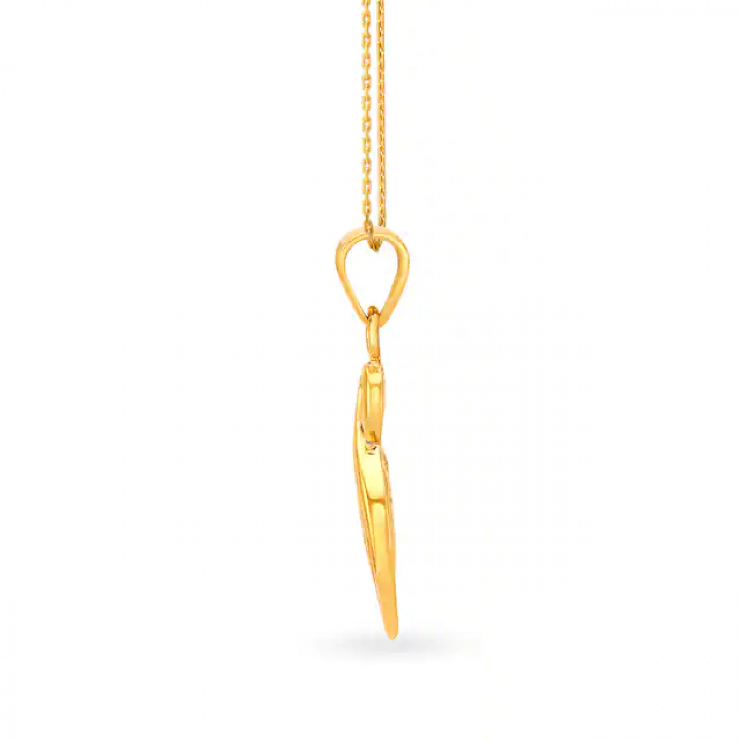 Hugo Infinity Gold Pendant Set