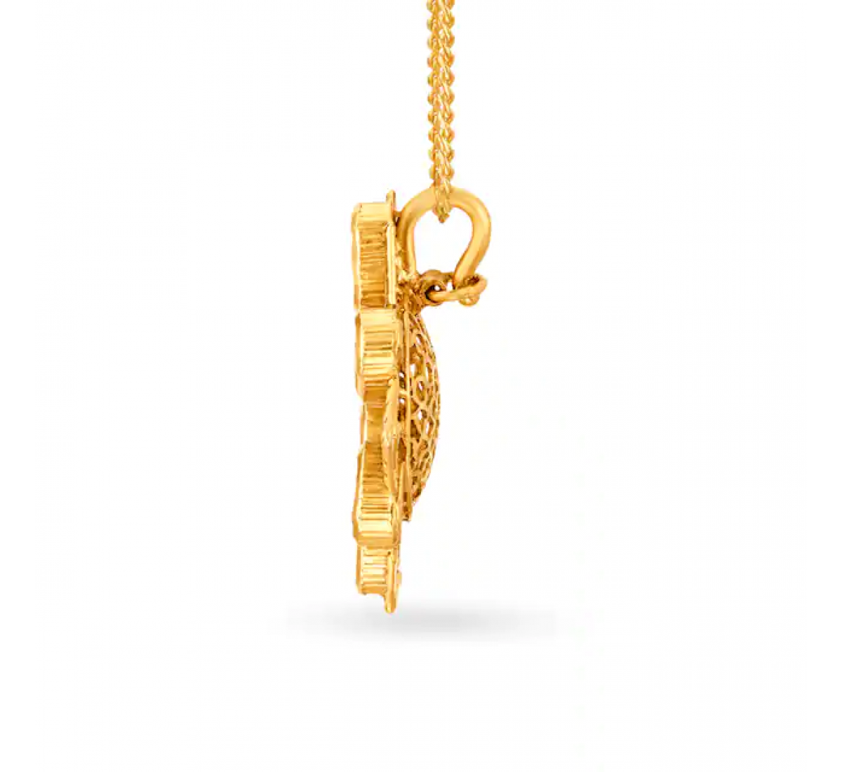Enamel Gold Pendant Set