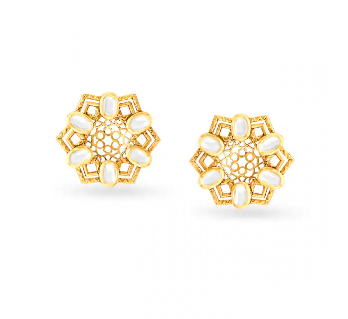 Enamel Gold Pendant Set
