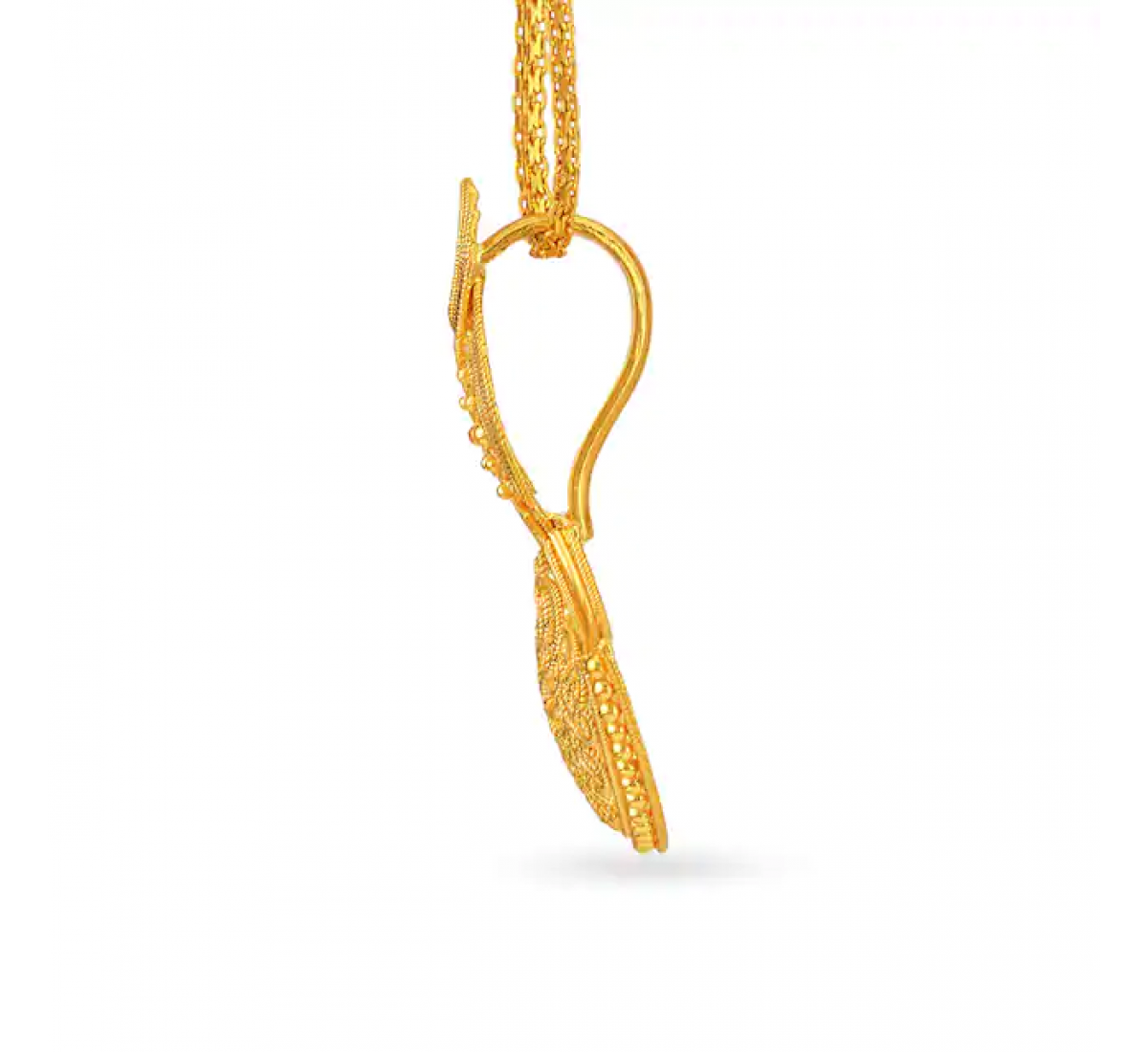Jestic Gold Pendant Set