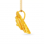 Elegant Gold Pendant Set