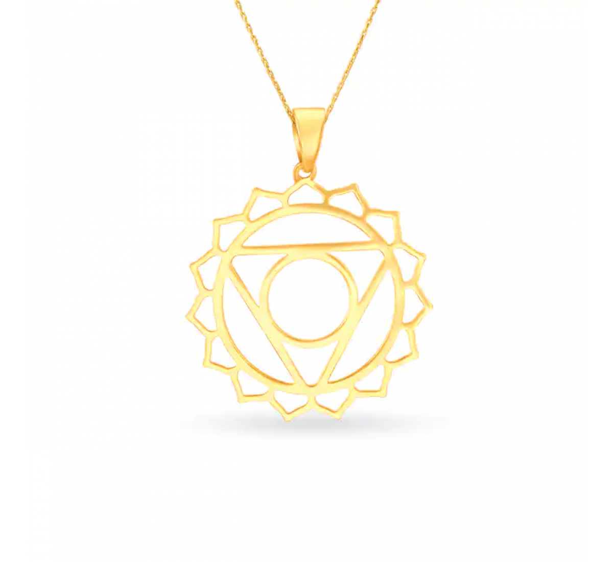 Vishuddha Oscar Gold Pendant