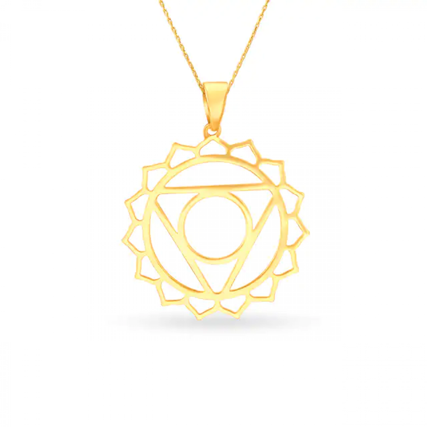 Vishuddha Oscar Gold Pendant