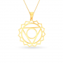 Vishuddha Oscar Gold Pendant