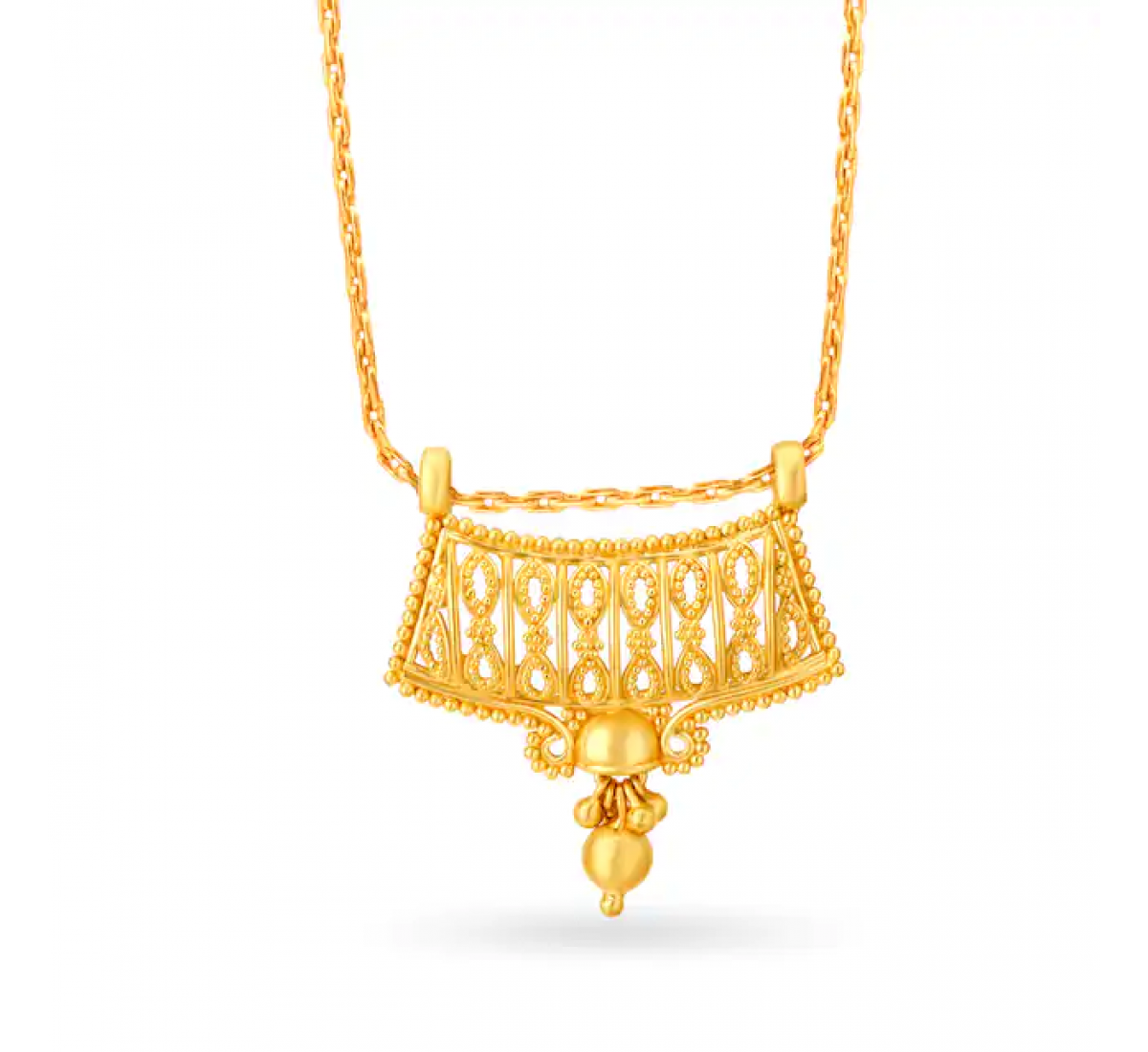 Luxuriant Gold Pendant