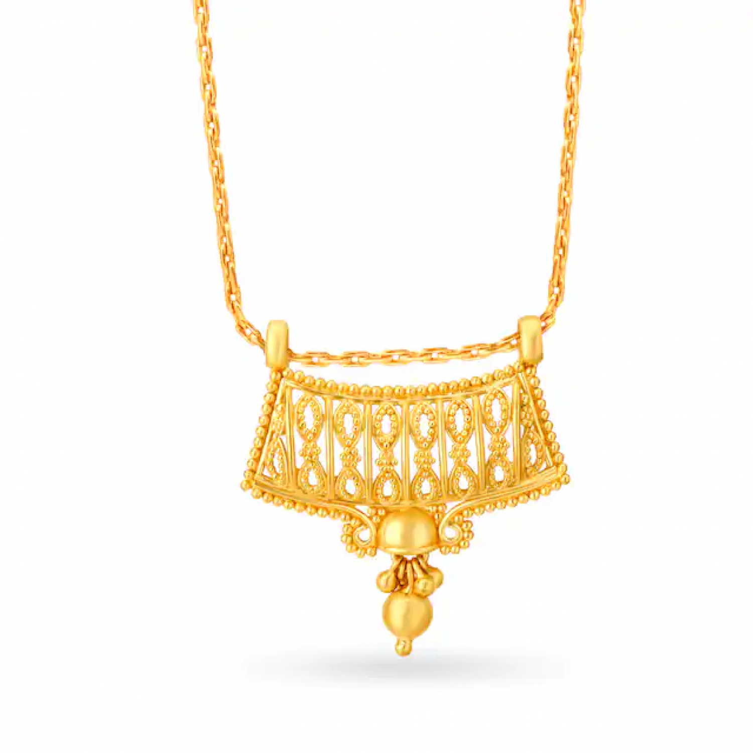 Luxuriant Gold Pendant