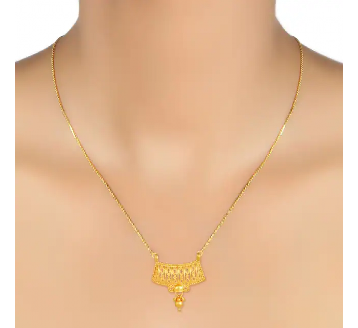 Luxuriant Gold Pendant