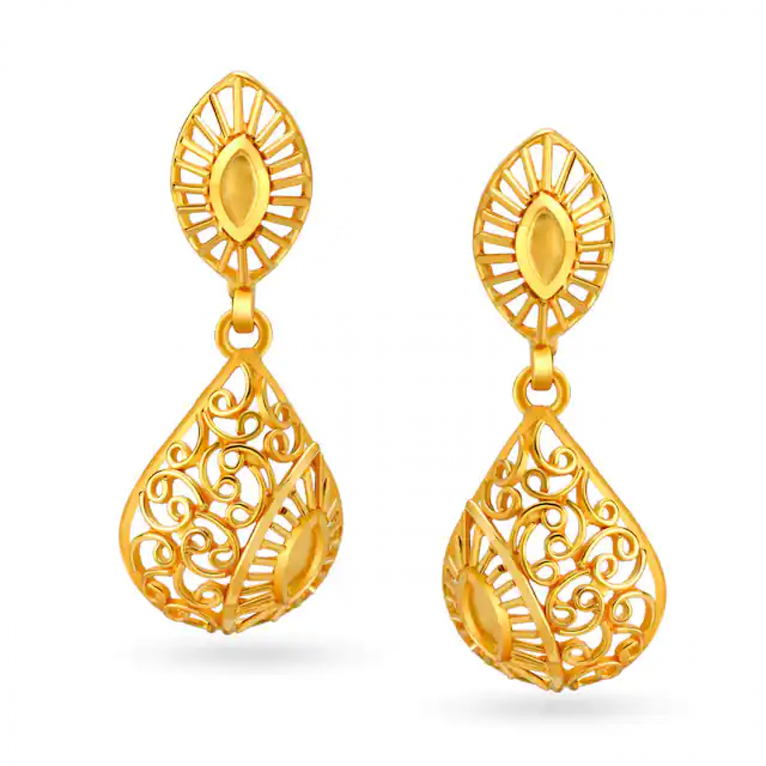 Anvitha Gold Pendant Set