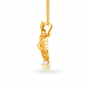 Rea Geometric Gold Pendant Set