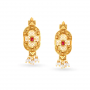 Rea Geometric Gold Pendant Set