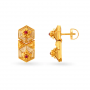 Reena Floral Gold Pendant Set