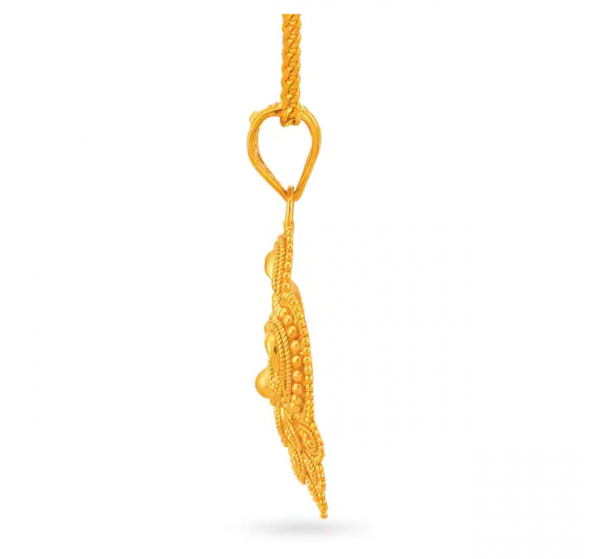Regal Gold Pendant Set