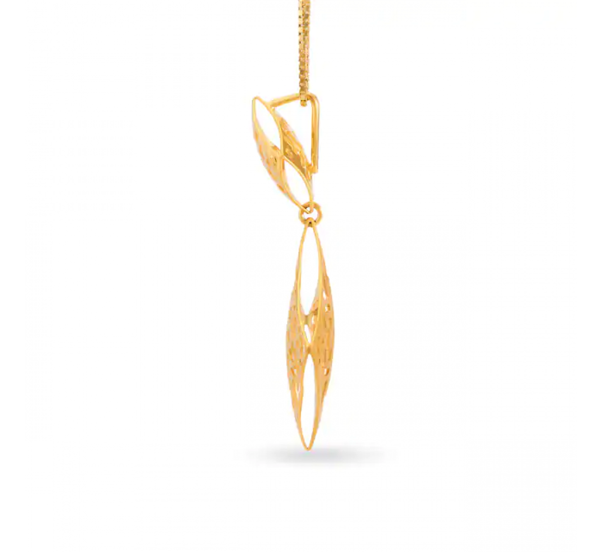 Filigree Gold Pendant Set