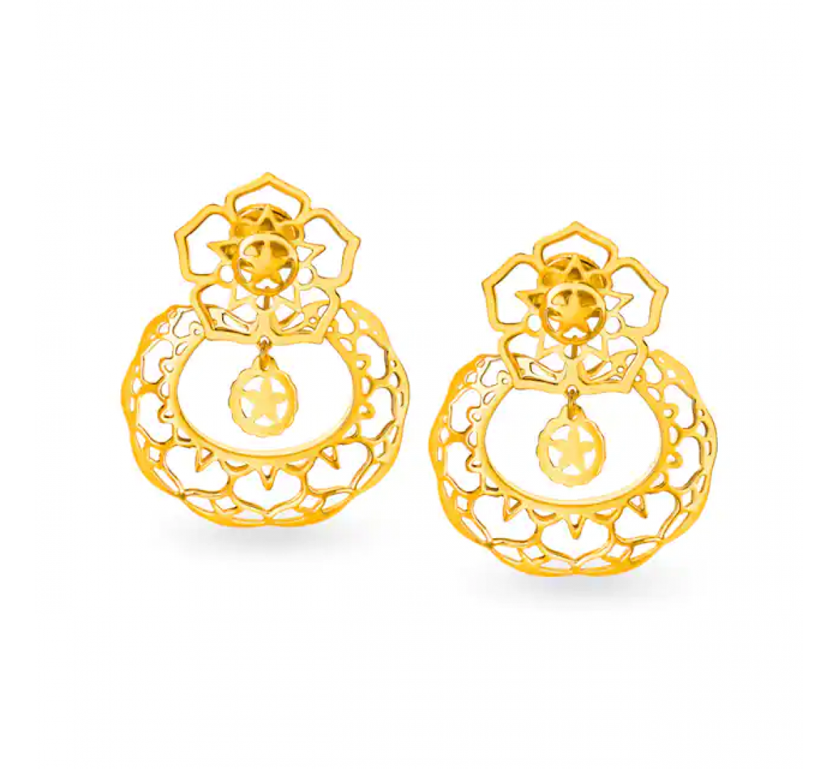 Regina Regal Gold Pendant Set
