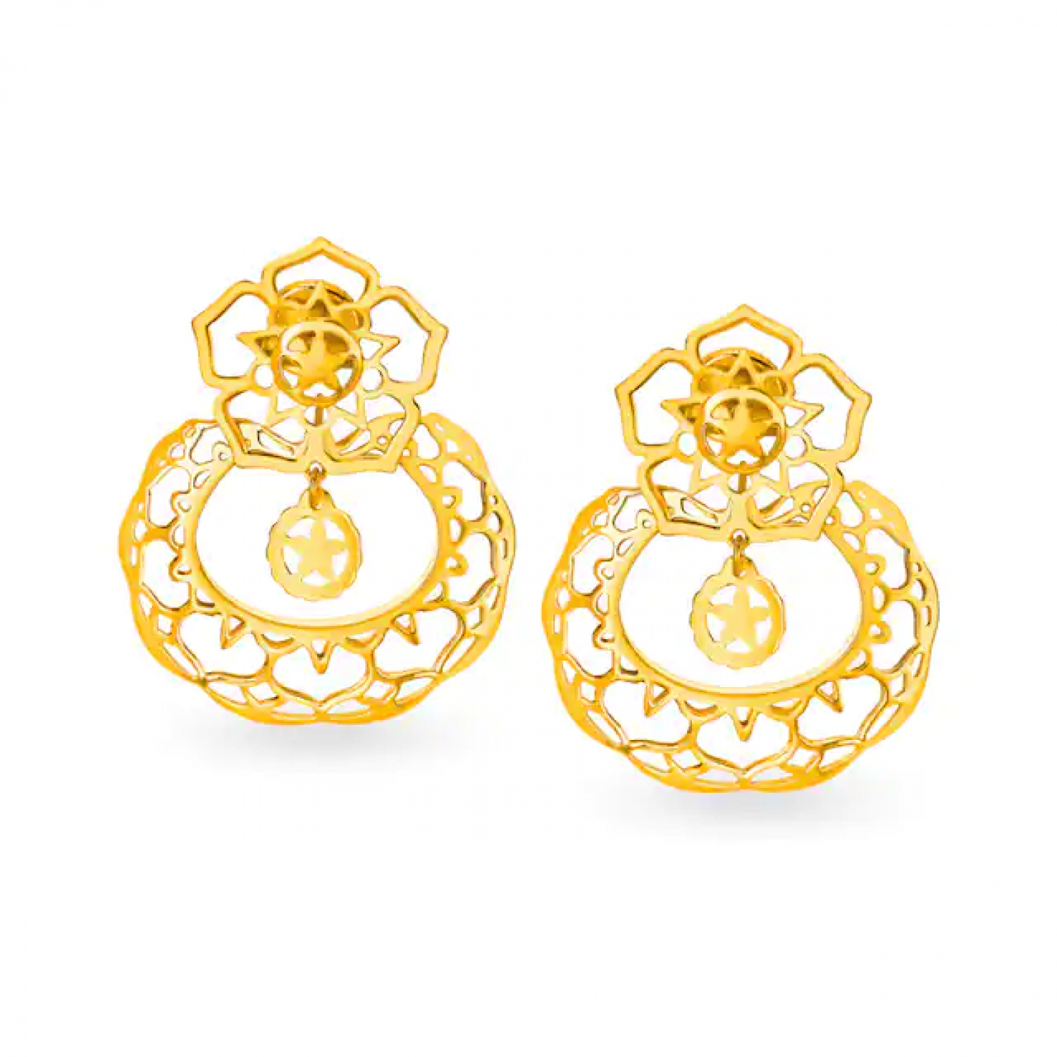 Regina Regal Gold Pendant Set