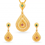Majestic Gold Pendant Set