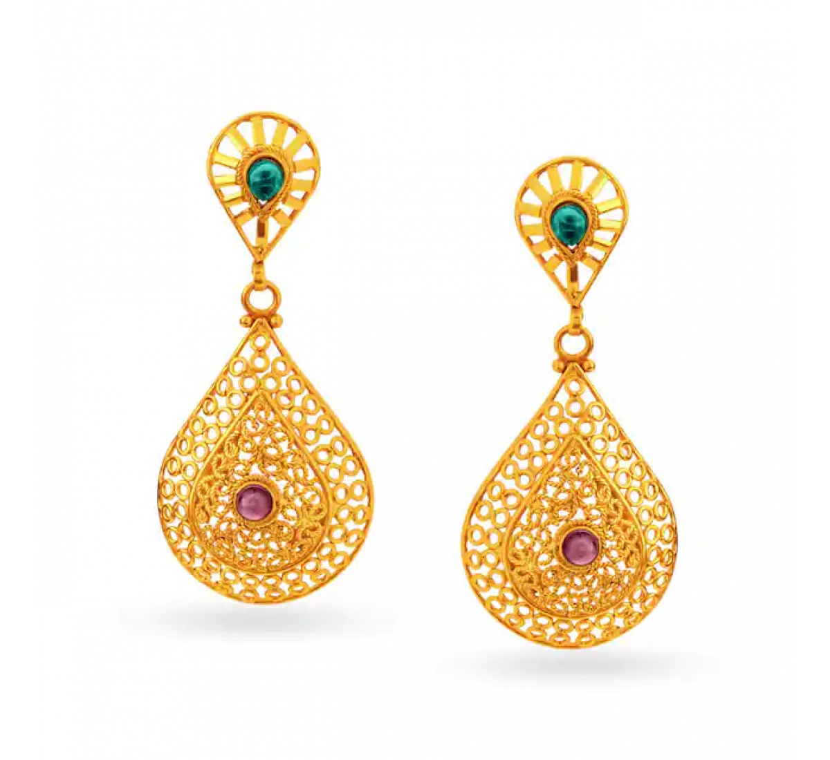 Majestic Gold Pendant Set