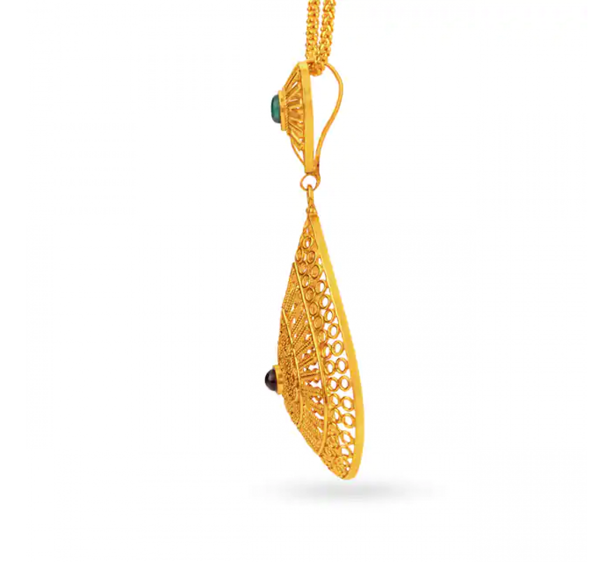 Majestic Gold Pendant Set