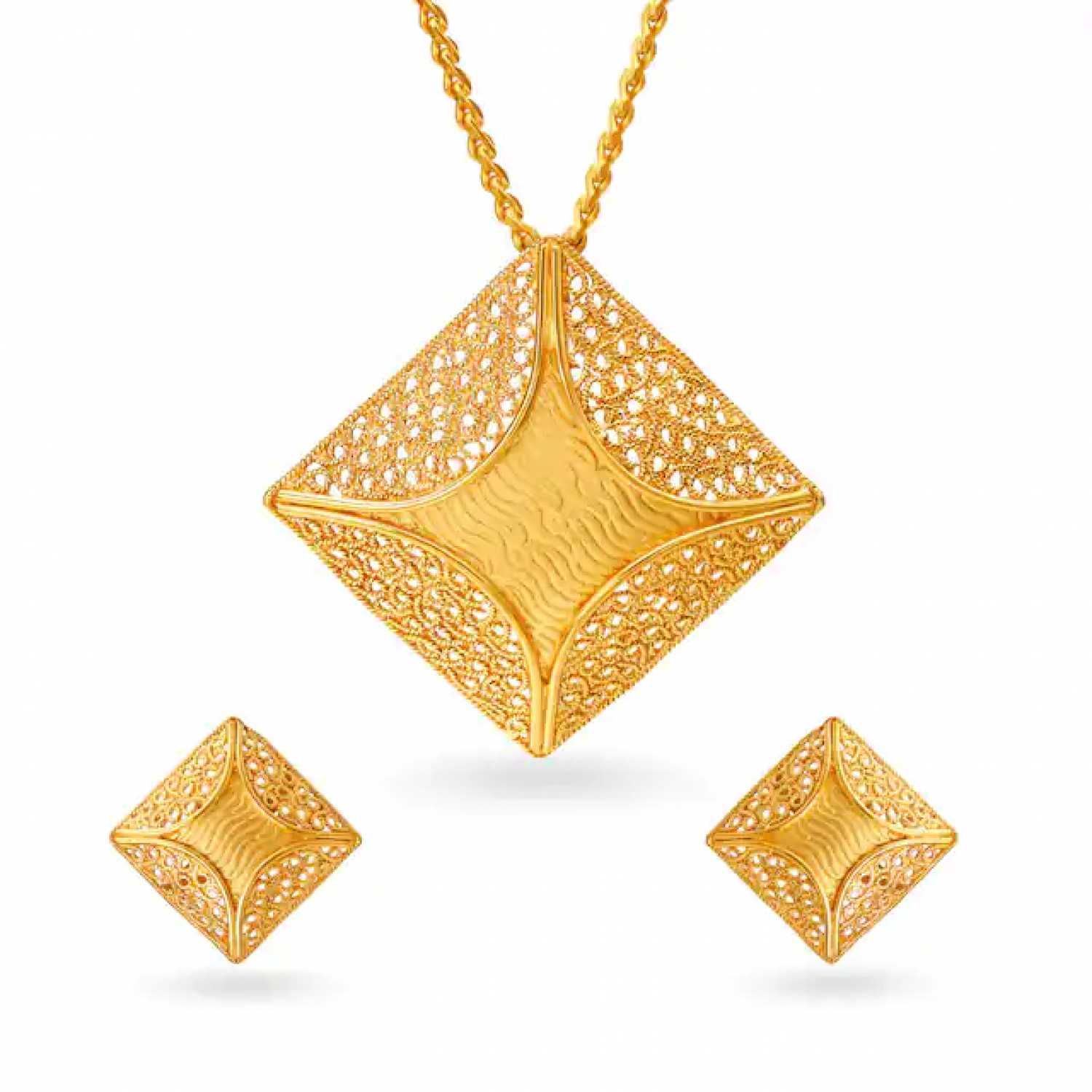 Nexus Gold Pendant Set