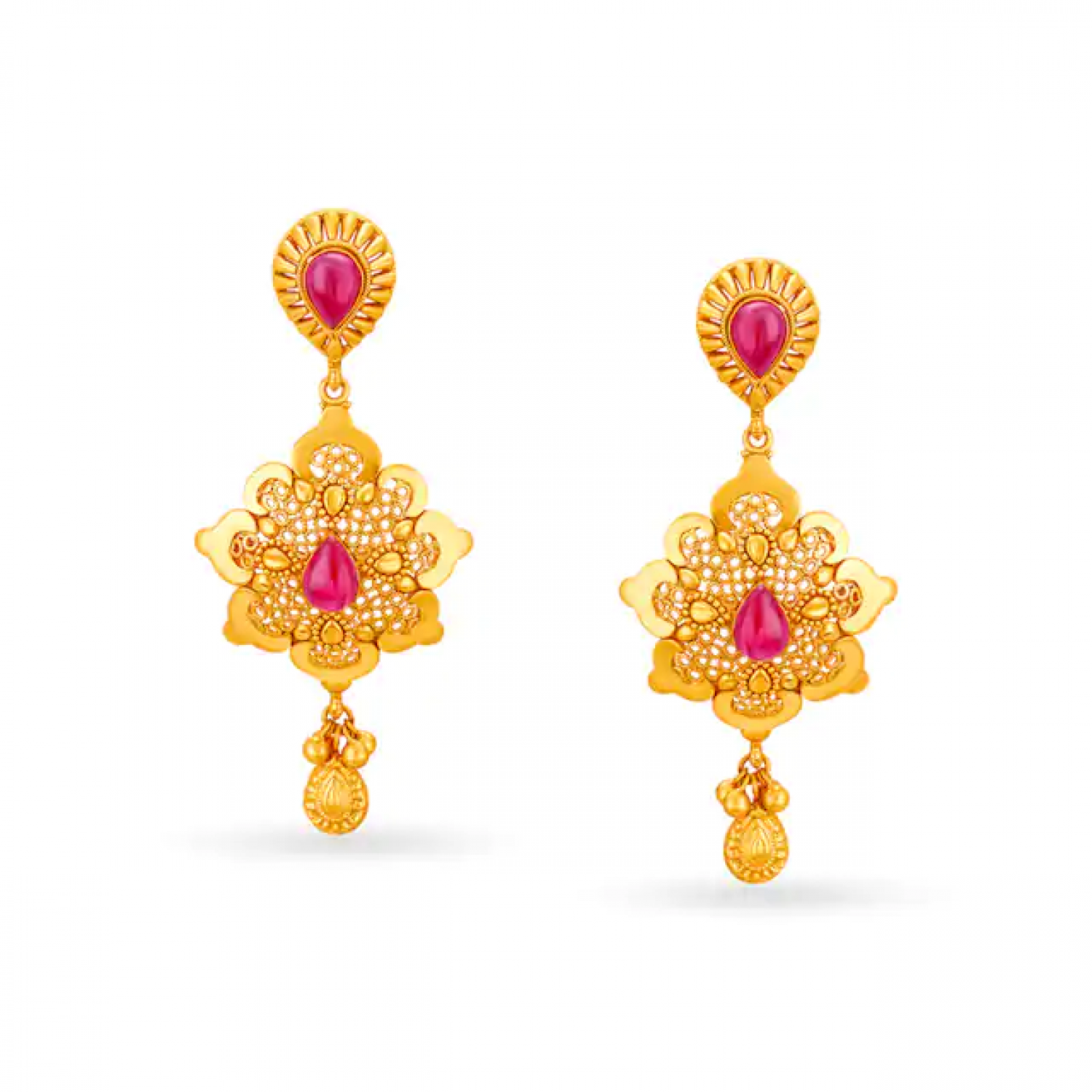 Sabrina Gold Pendant Set