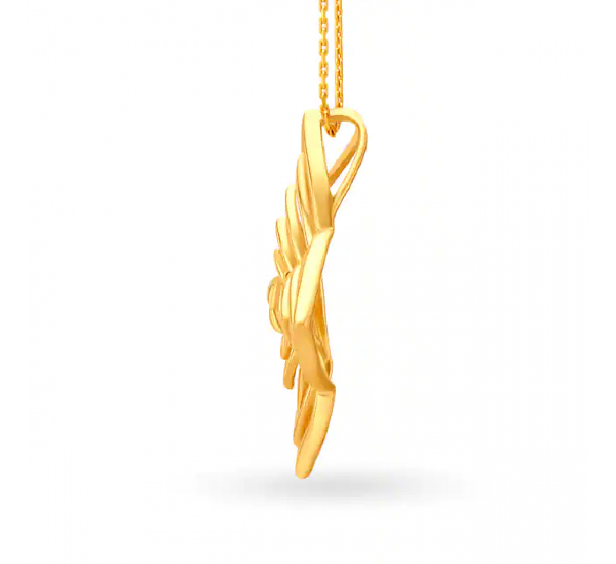 Hypnotic Gold Pendant Set