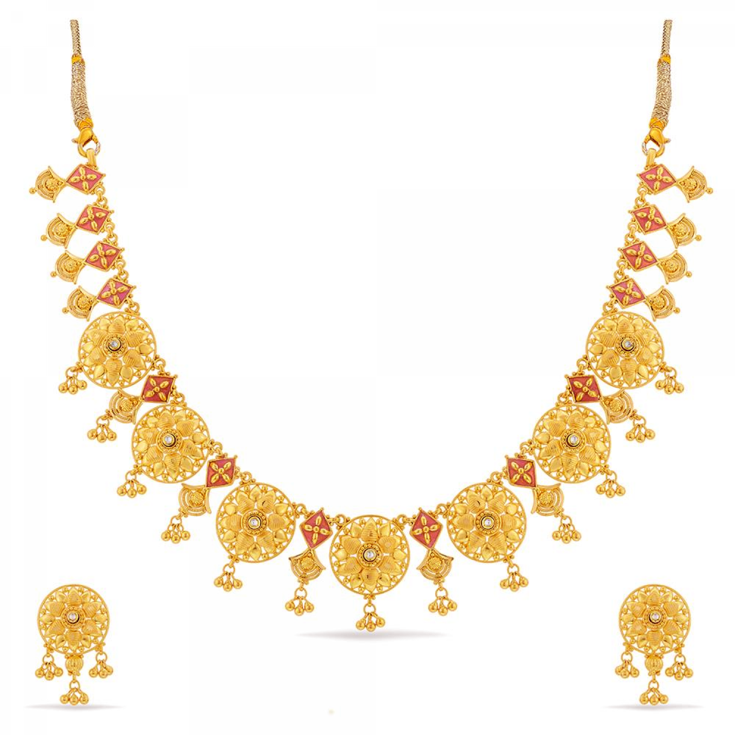 The Nicholas Gold Necklace Set