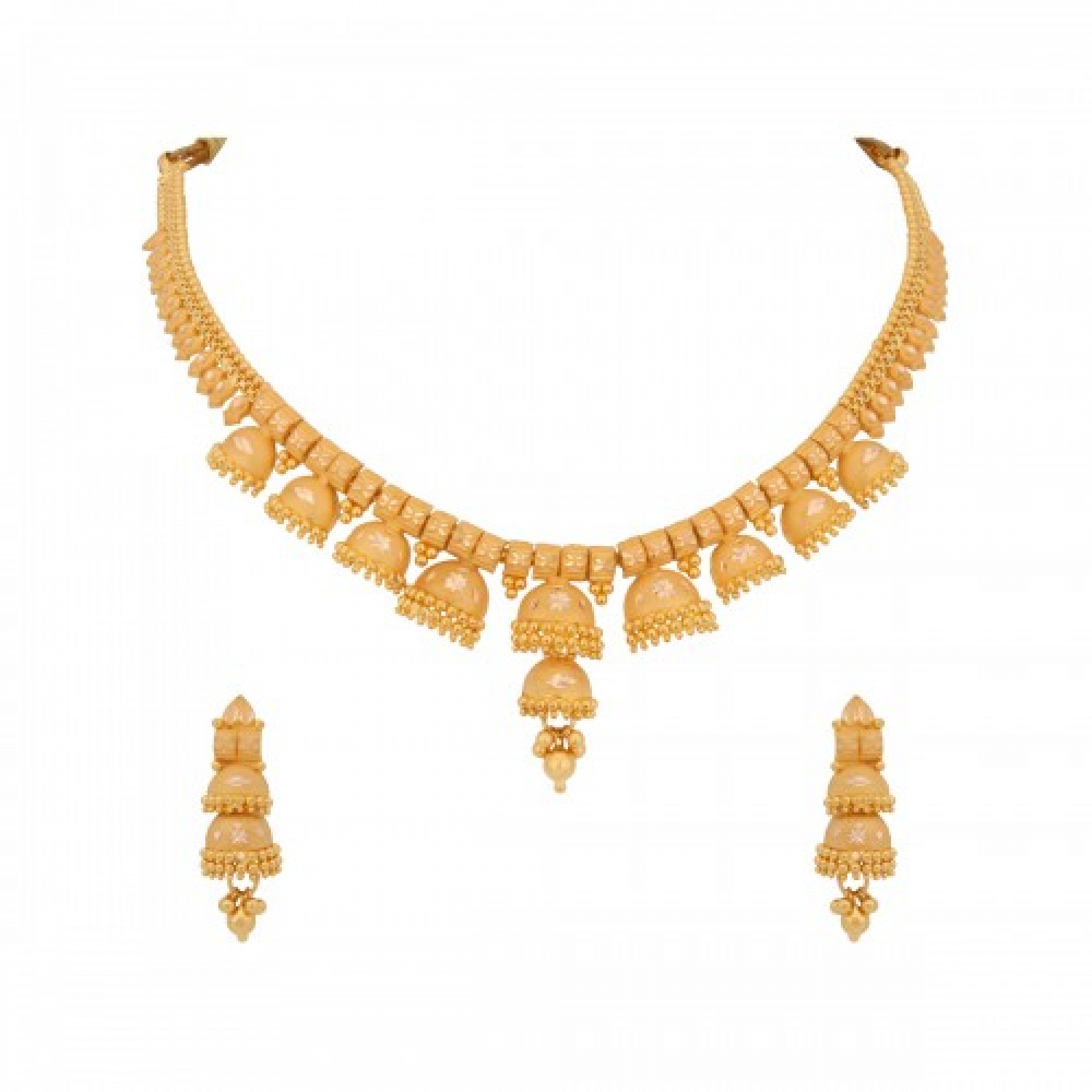 The Hemma Gold Necklace Set