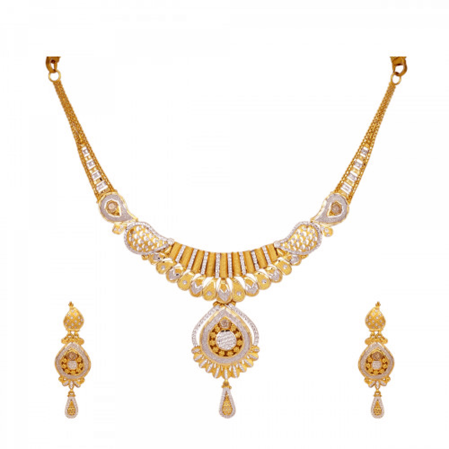 The Caydence Gold Necklace Set
