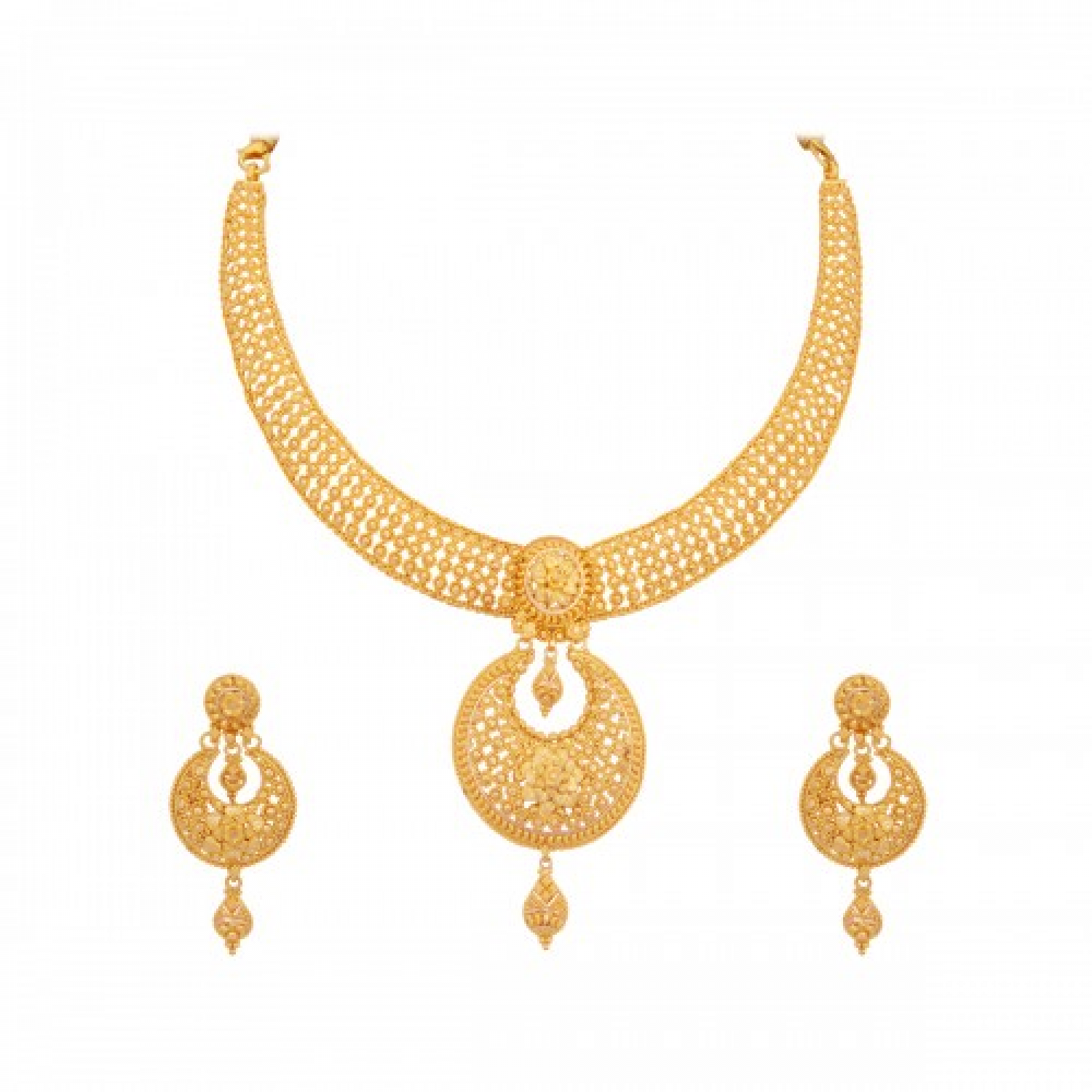 The Danetta Gold Necklace Set