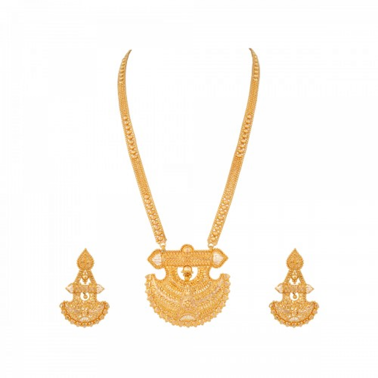 The Leola Gold Necklace Set