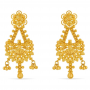 Sania Floral Gold Necklace Set