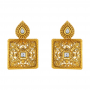 Saree Design Gold Necklace Set