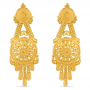 Glean Floral Gold Necklace Set