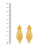 Glean Floral Gold Necklace Set