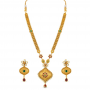 Alice Floral Gold Necklace Set