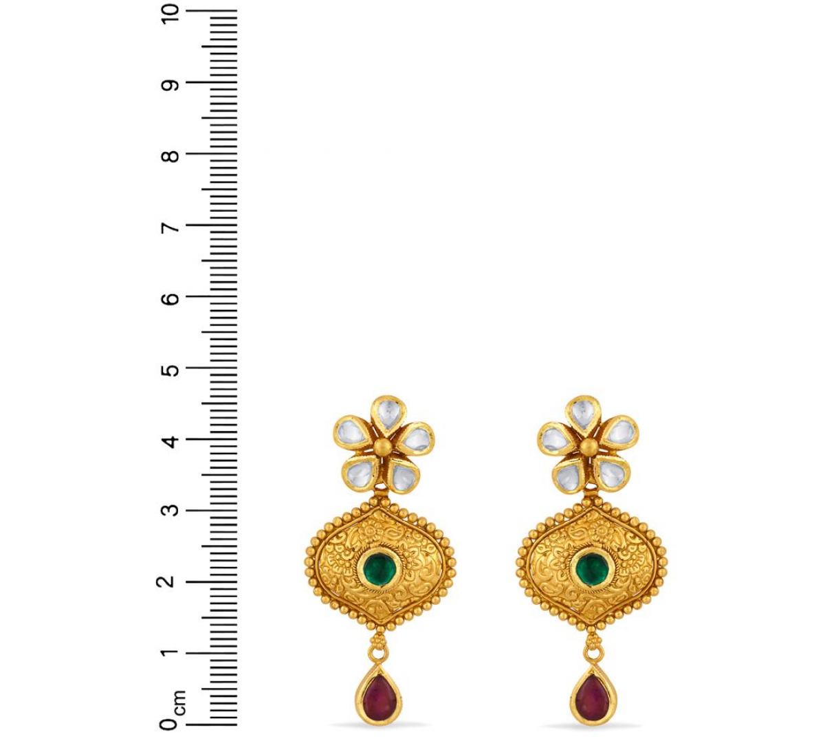 Alice Floral Gold Necklace Set