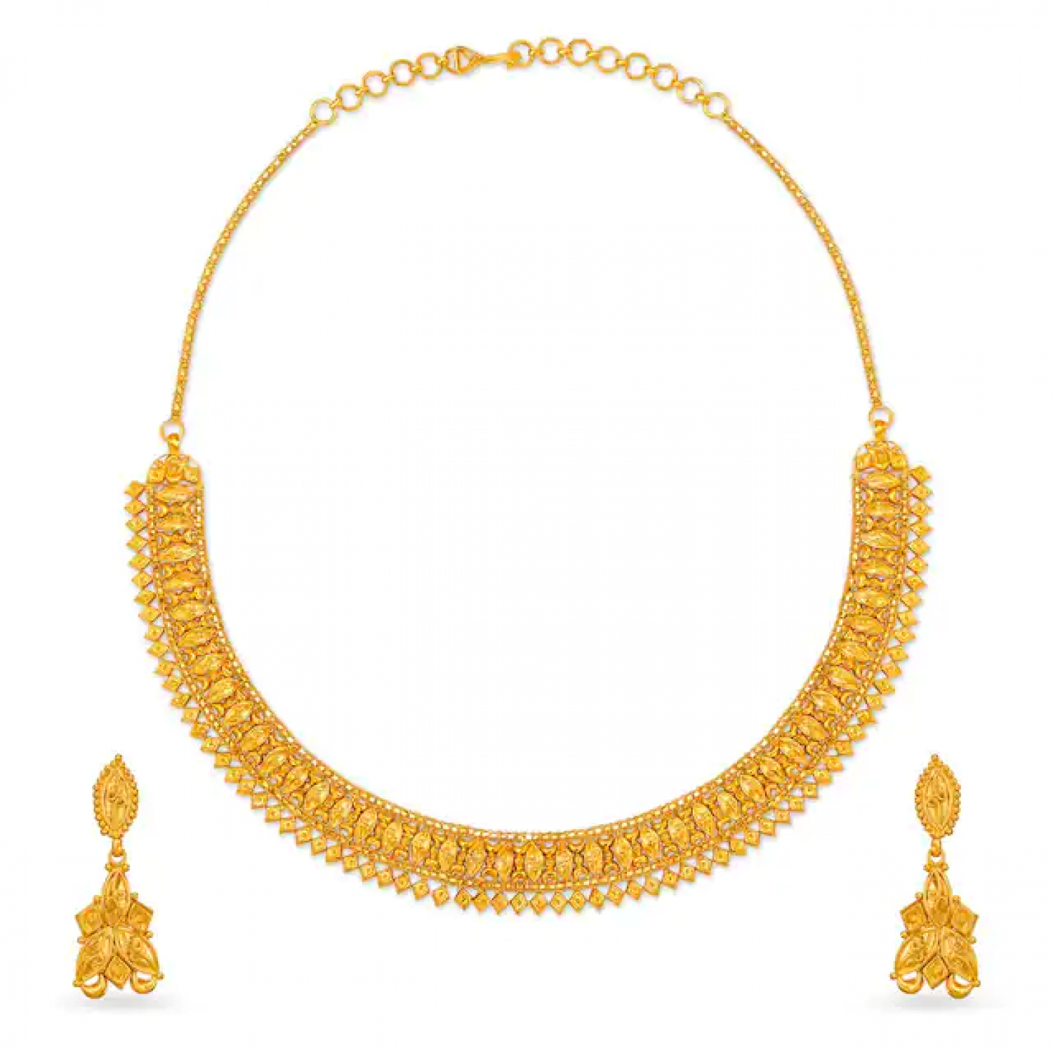 Spellbinding Gold Necklace Set