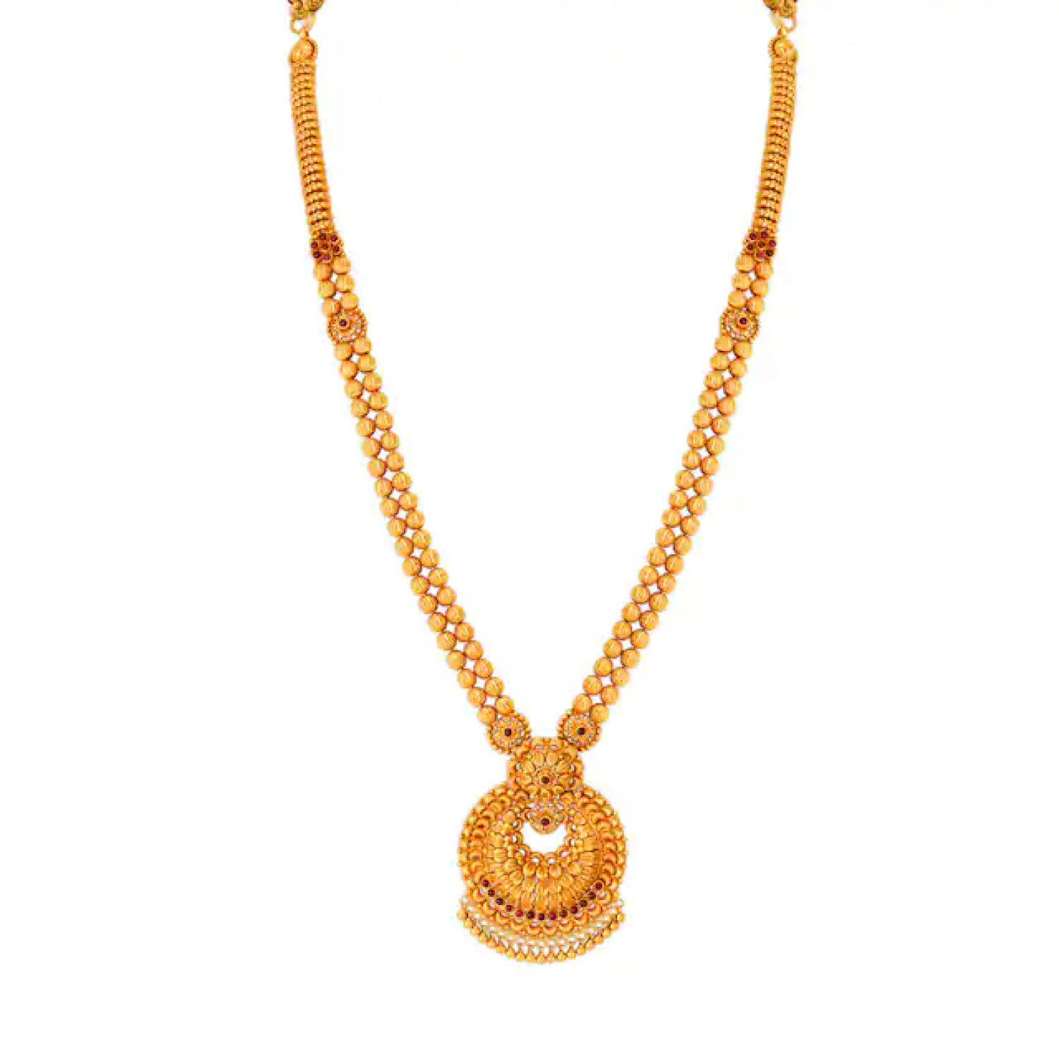 Gold Haram Necklace Set