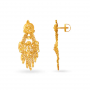 Visha Floral Gold Necklace Set
