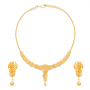 Owen Hearts Gold Necklace Set
