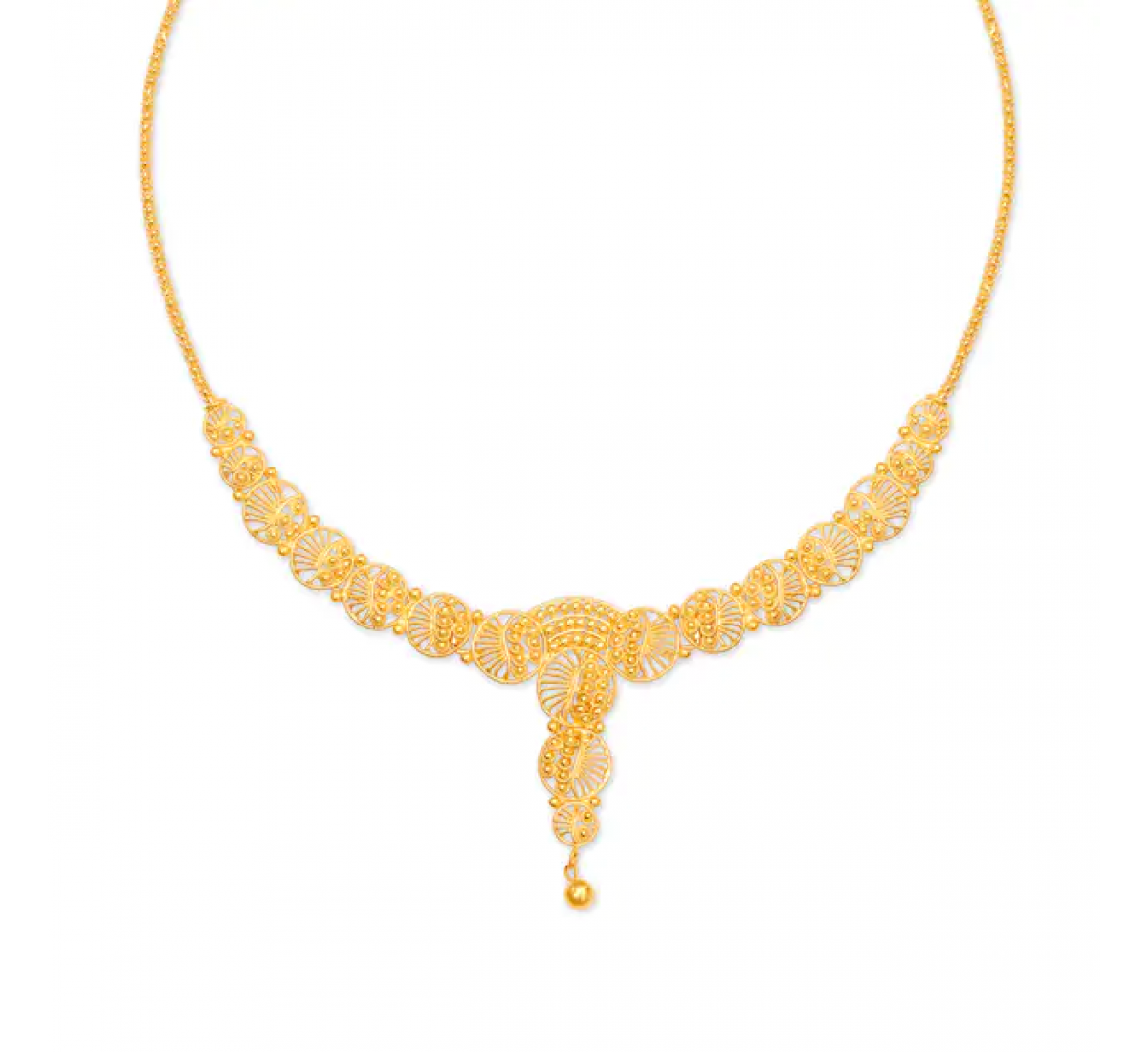 Owen Hearts Gold Necklace Set